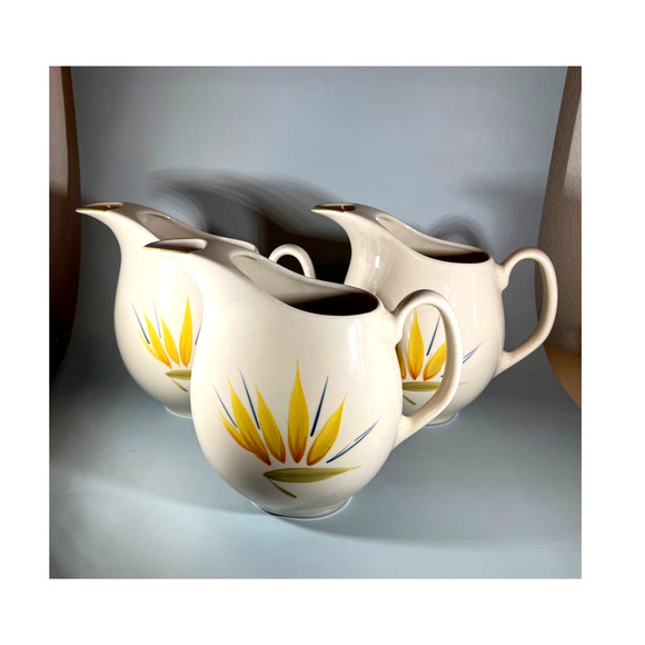 Winfield China Porcelain Bird Of Paradise 2 Quart Pitcher Made USA - Picture 7 of 7